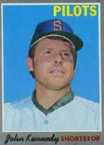 1970 Topps Baseball Cards      053      John Kennedy
